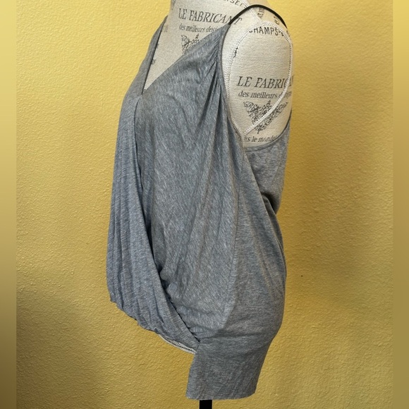 Bailey 44 “Aviator” Sleeveless Surplus Top In Heather Gray Large New With Tags! - Picture 4 of 8